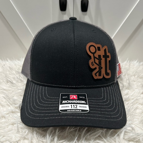 Laser engraved F* It Richardson 112 trucker hat. - Picture 2 of 2